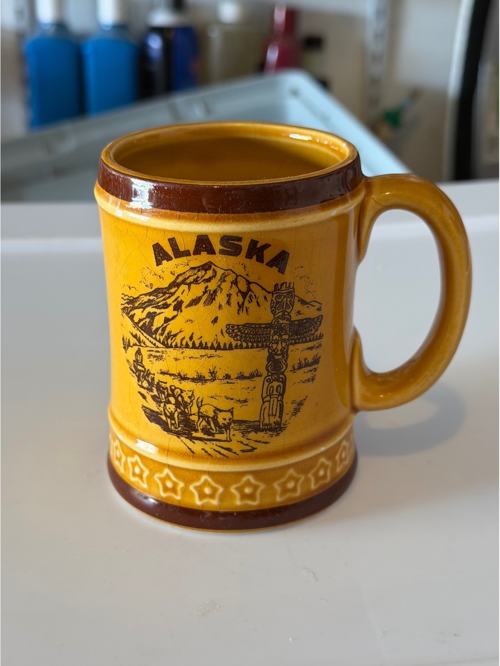 Vintage Alaska Ceramic Coffee Mug